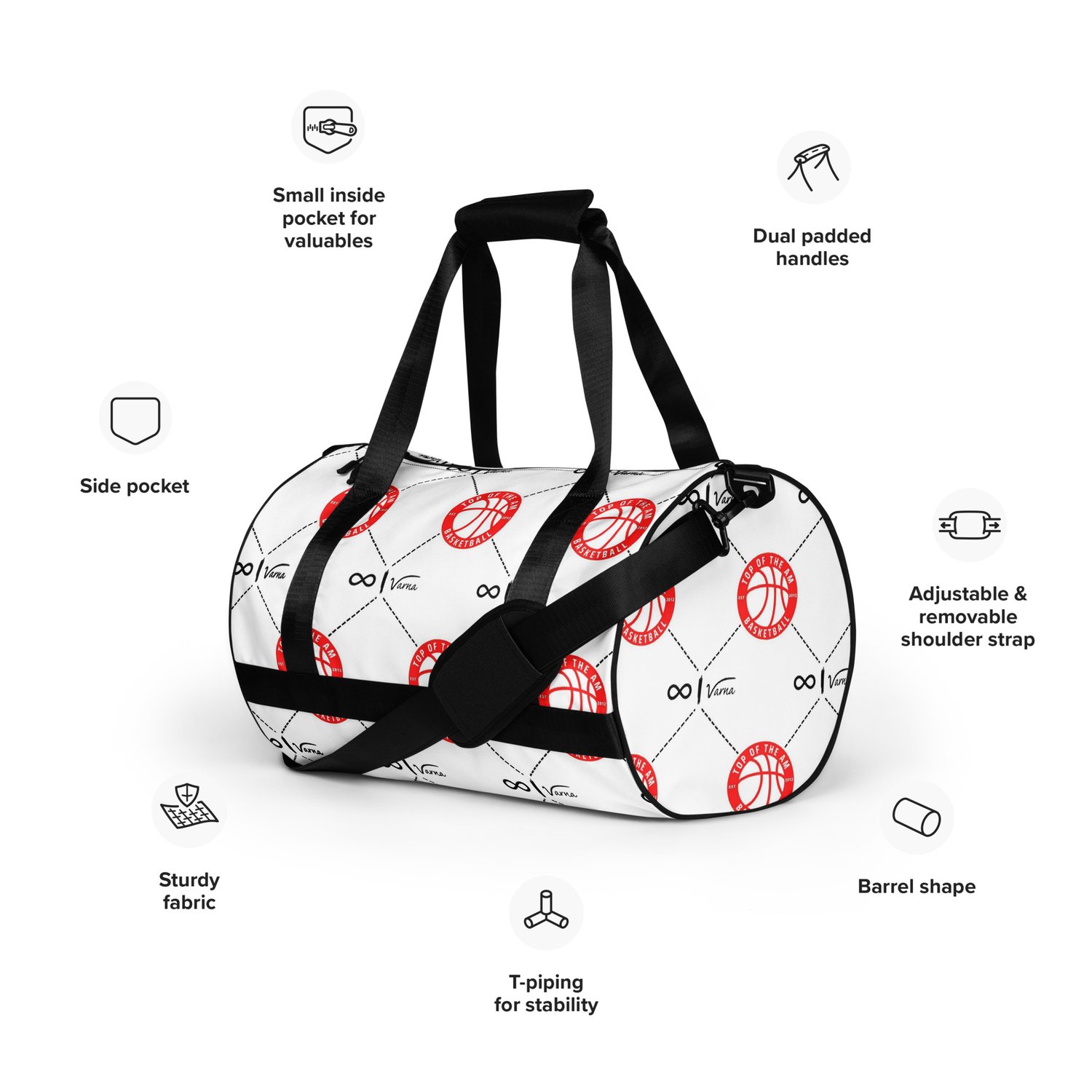 Image of Forever Varna - All-over print gym bag