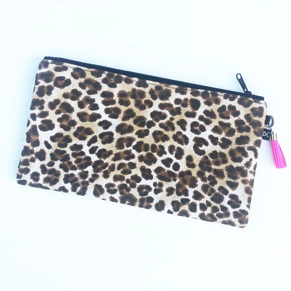 Pencil Case Zippy Large - Leopard | BD Creations