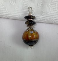 Topaz Flower Pendant