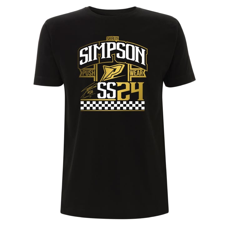 Simpson Signature T-Shirt Black | Push Wear