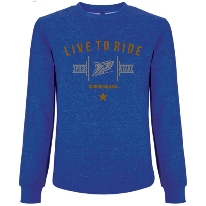 Image of Live To Ride Crew Sweatshirt