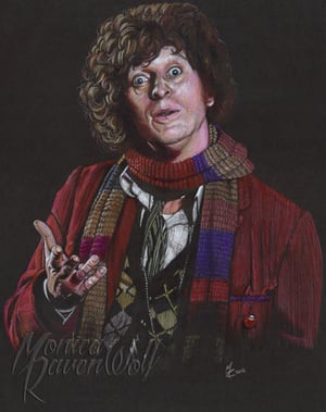 THE 4TH DOCTOR (DOCTOR WHO) - ORIGINAL ART