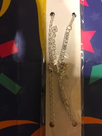 Anklet with Diamond Shape Stones in the Middle