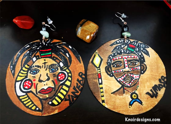 Image of Oona Tribe (Healer & Freedom Fighter) Earrings 