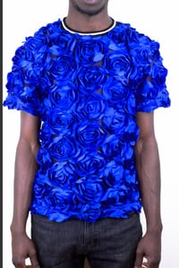 Royal Blue Rose T-shirt 