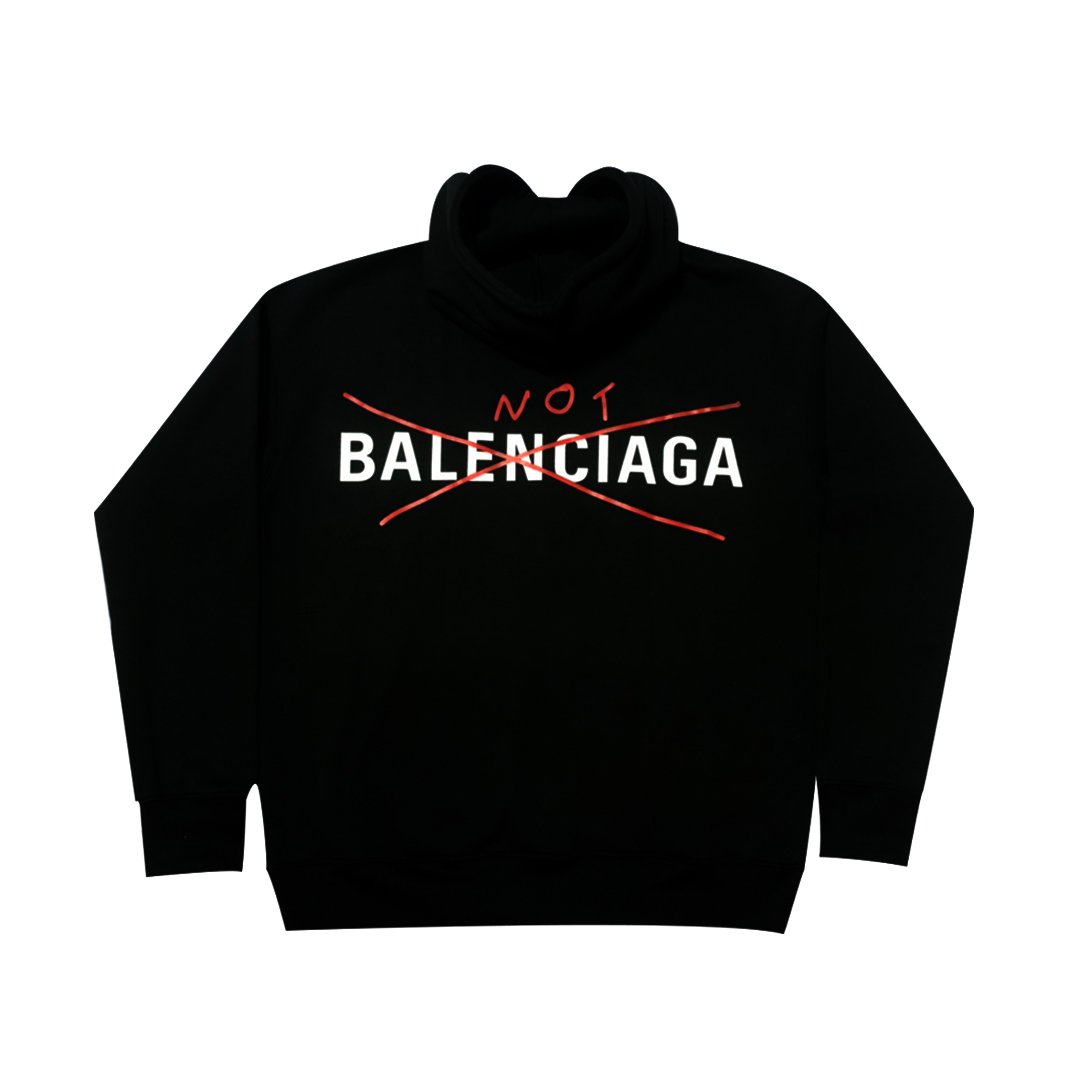 balenciaga real hoodie