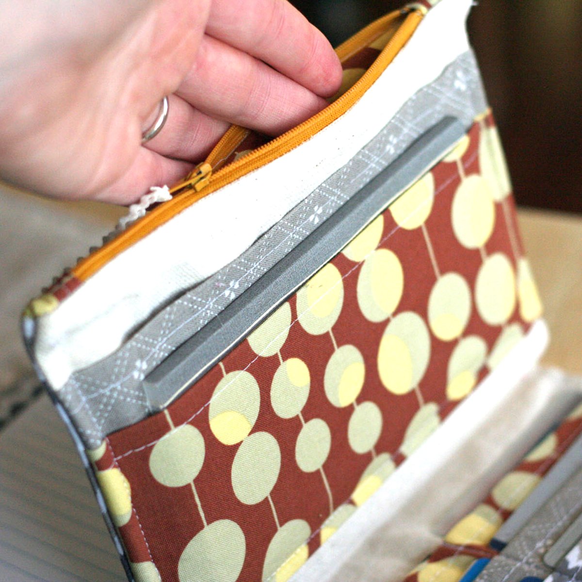 Image of 3 Layer Clutch Wallet PDF Sewing Pattern