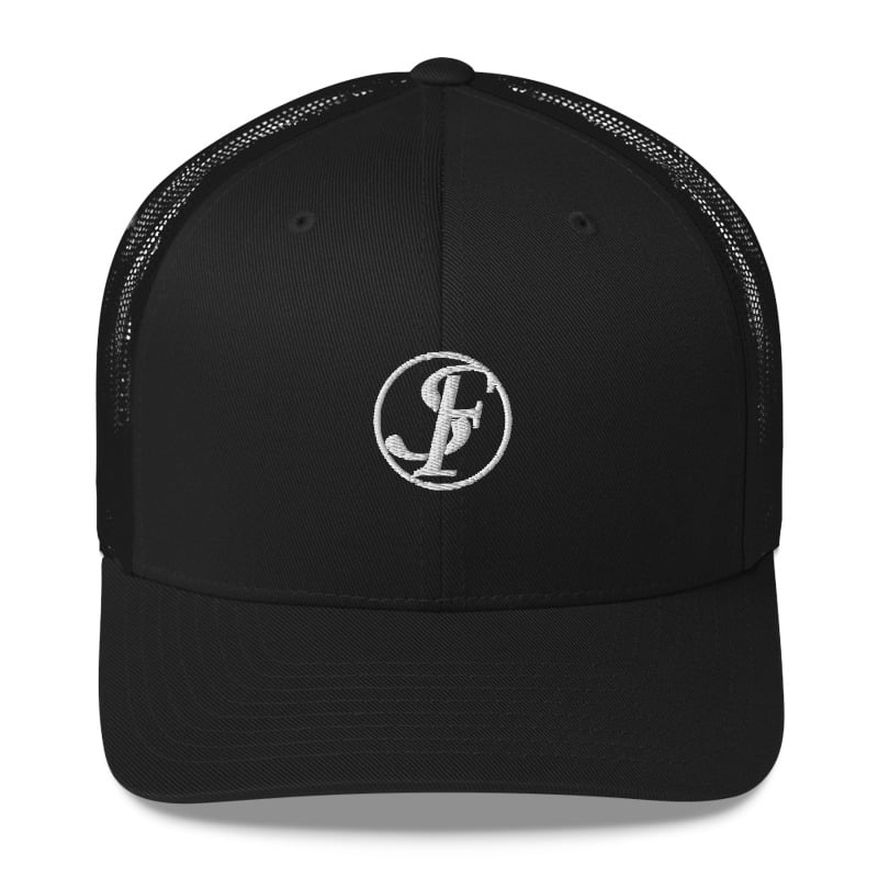 Image of Black SF Trucker Hat
