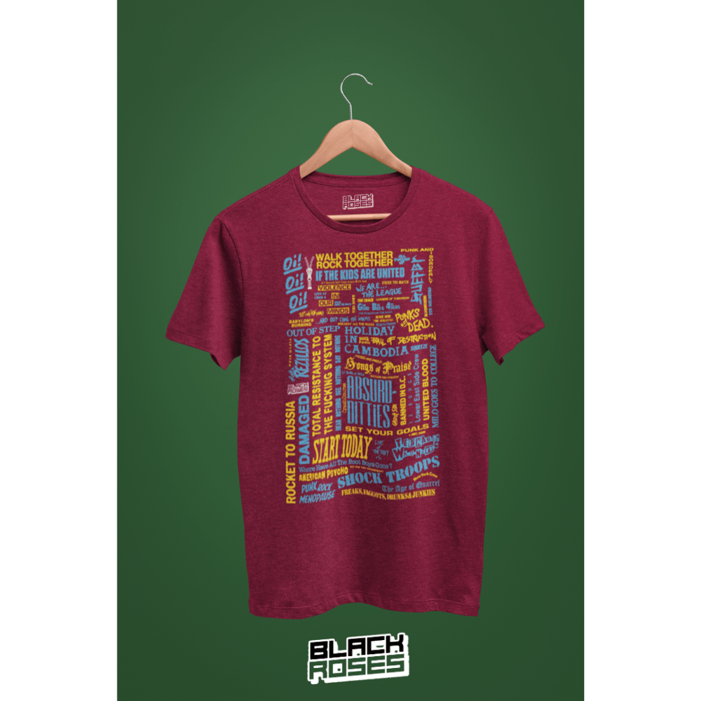 Tshirts Black Roses Musicalwear