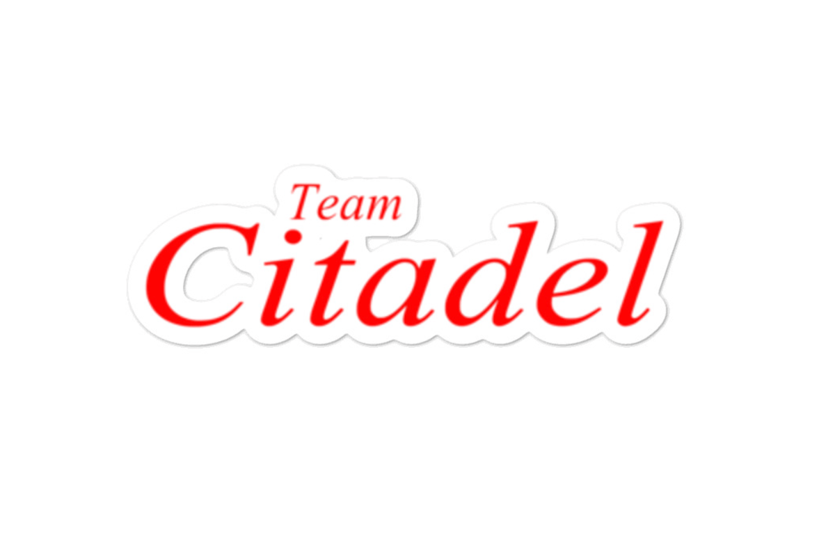 Image of Team Citadel™ Red Sticker