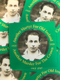 Kevin Barry commemorative sticker packs (25 @ 88mm)