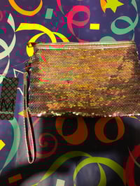 Sequin Wristlet