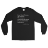 Dear Black Woman, We Love You (long sleeve)