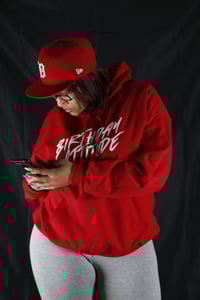 Image 3 of Red Birthday Attitude hoodies 