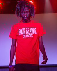 Image 1 of Rock beards Detroit Rockin Red Tee  