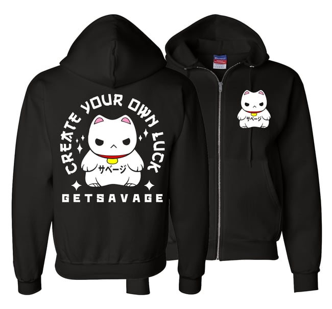 GTSVG X CHAMPION Kin Neko Full-Zip Hoodie