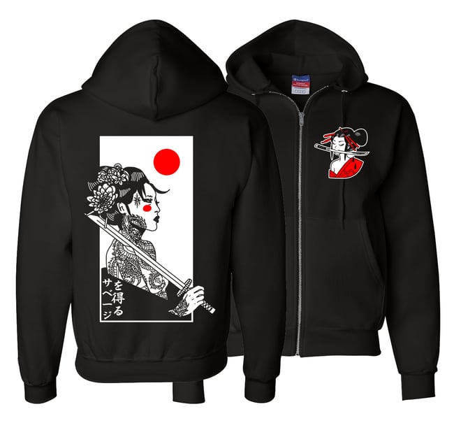 GTSVG X CHAMPION Irezumi Full-Zip Hoodie