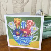 ‘Crocus Teacup’ card