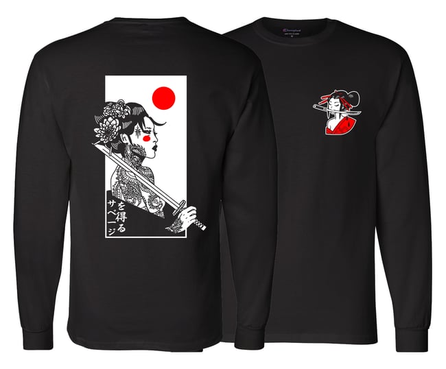 GTSVG X CHAMPION Irezumi Long Sleeve
