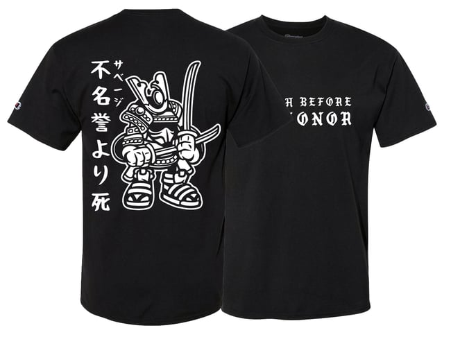 GTSVG X CHAMPION Death Before Dishonor T-Shirt