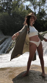 Image 2 of KIMONO SANCEZ in cupro