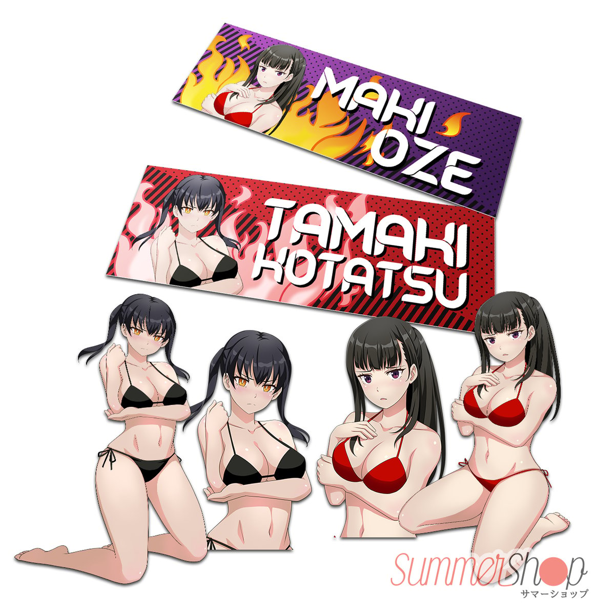 FIRE FORCE - TAMAKI x MAKI SWIMSUIT | Summershop