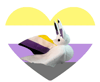 Non-binary bat - Multiple Colour Options