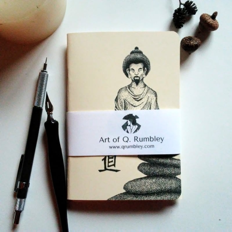 Image of Buddha Tao Blank Pocket Journal Set