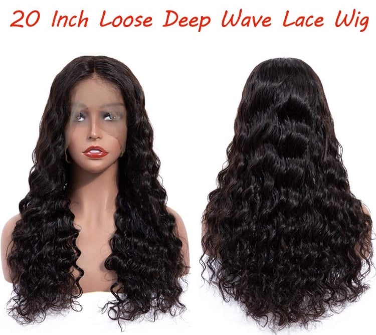 Image of Loose deep wave wig