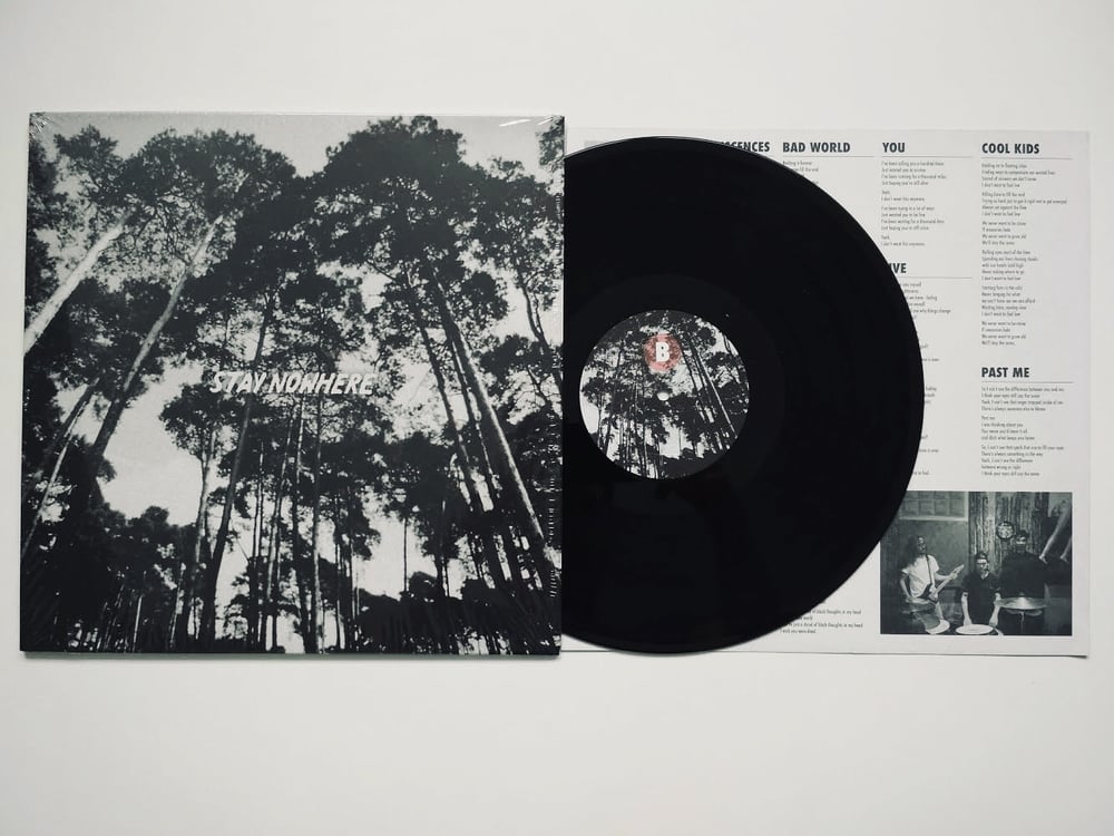 Image of S/T LP Album on Black Vinyl