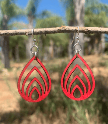 Image of Layered Drop Earrings