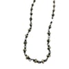 Pyrite and herkimer diamond necklace