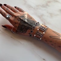 Image 3 of THE ‘LILITH’ GARNET BRACELET 