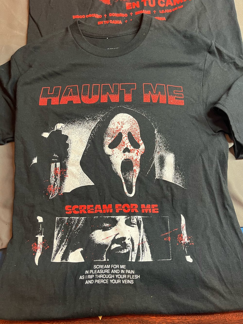 "Scream For Me" Ghostface T-Shirt