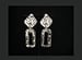 Image of Silver Beauty Clip-On Earrings 