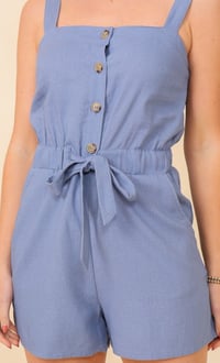 Image 1 of Summer Days Romper - Blue