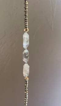 Image 2 of *new* TRIPLE T + PYRITE necklace