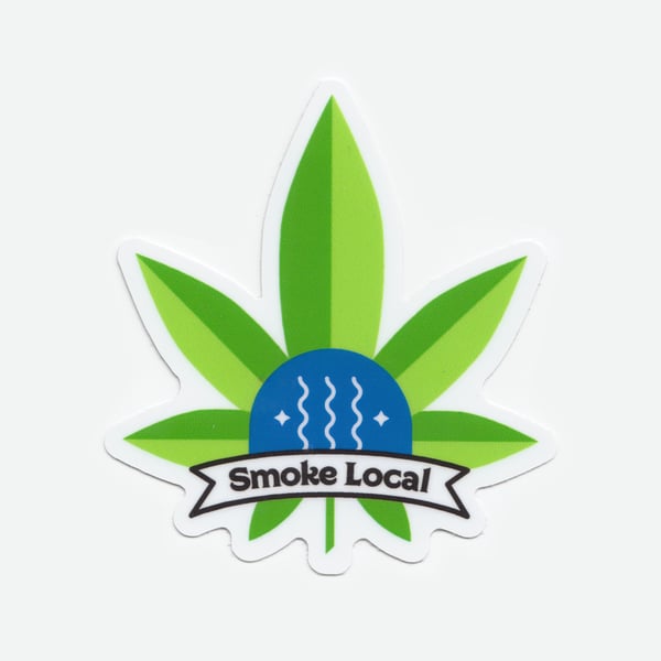 Image of Smoke Local Sticker