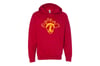 KC Cow Hoodie RED