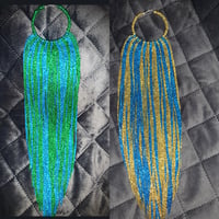Image 2 of Dream Catcher Metallic Earrings  (7-10 Business Days for processing/does not include weekends) 