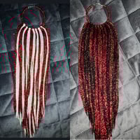 Image 3 of Dream Catcher Metallic Earrings  (7-10 Business Days for processing/does not include weekends) 