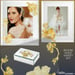 Image of  Bloom Gold Vanity Tray, Jewelry Box and Mirrored Picture Frame Set