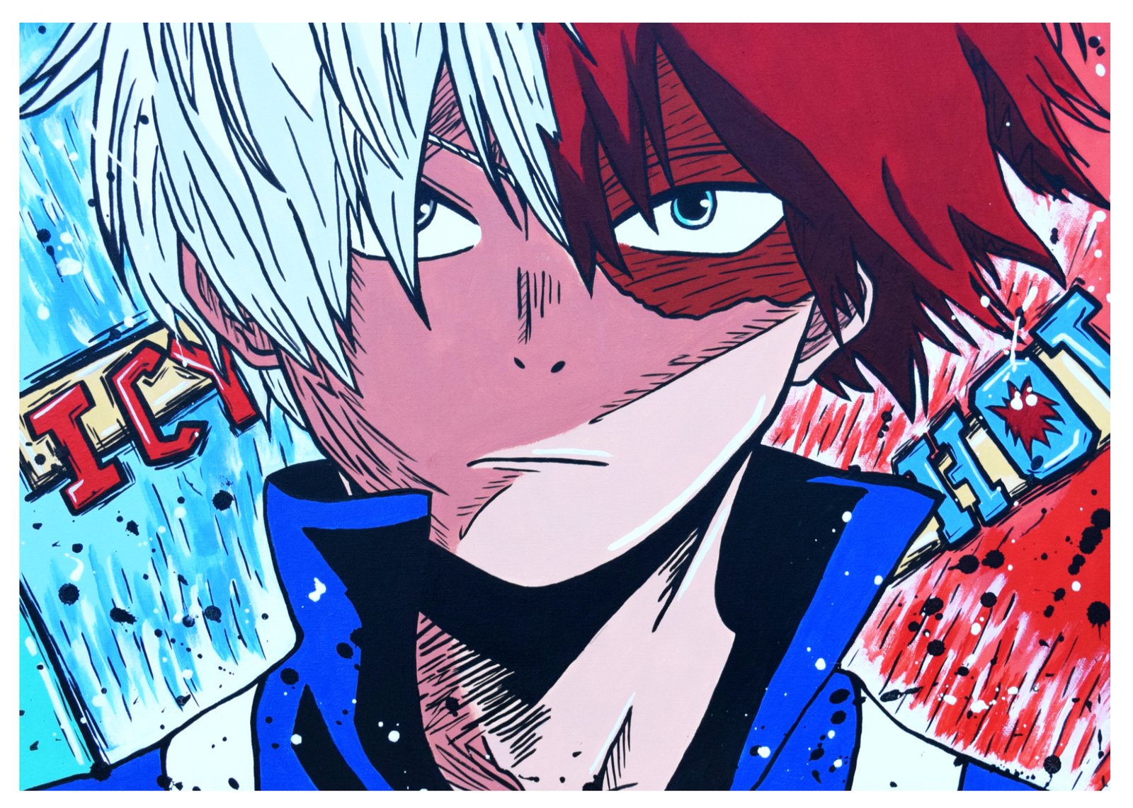 5x7 Print- Icy Hot/Todoroki | Ivanpatch