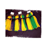Mardi Gras Tassels (7-10 Business Days for processing/does not include weekends)