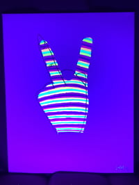 Image 1 of Neon Peace Fingers