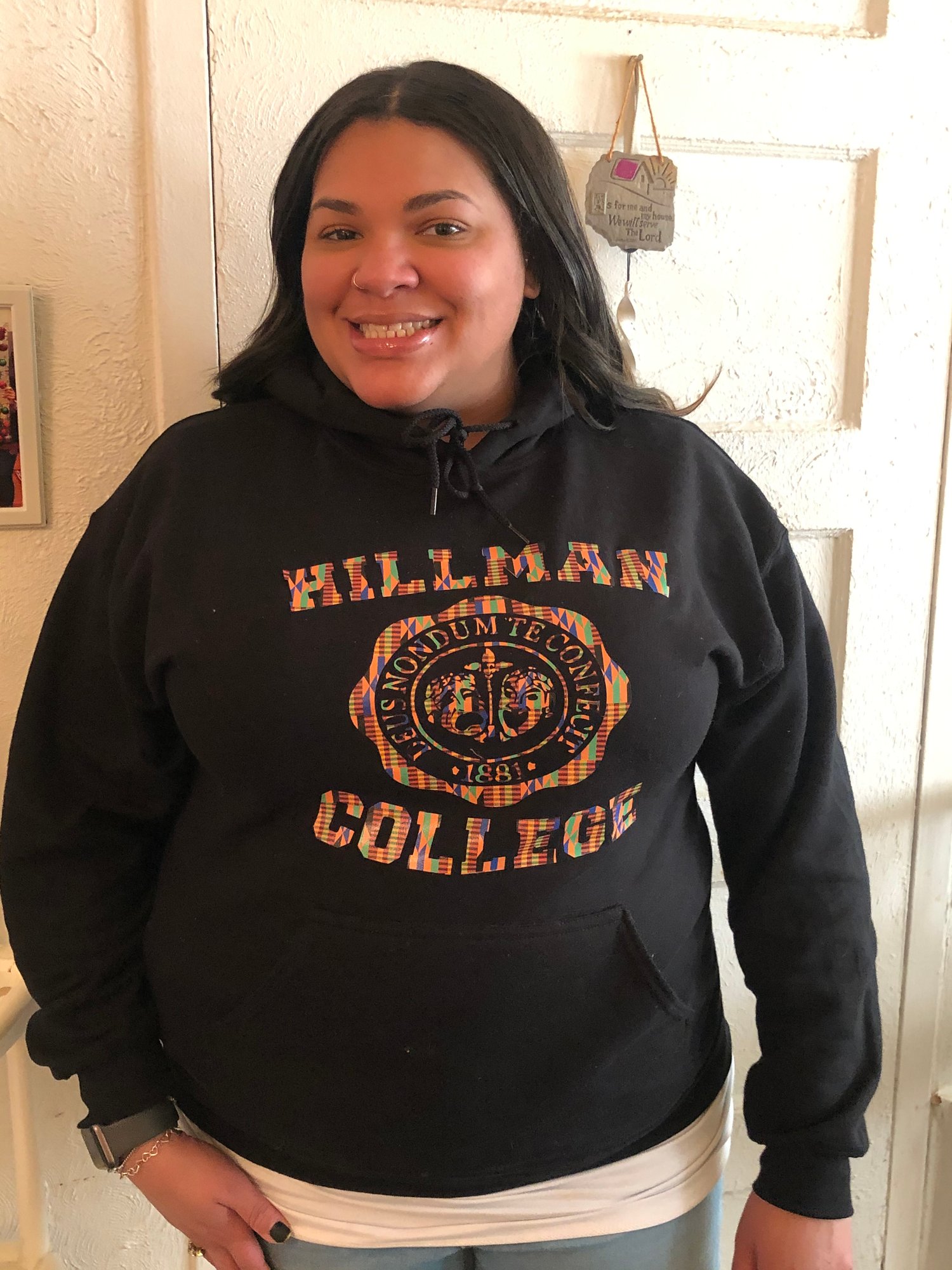 Hillman college sweatshirt deals