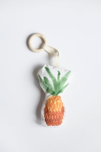 Tropic Pineapple Baby Rattle and Teether Toy