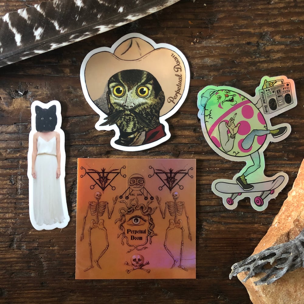 Assorted Perpetual Doom Sticker Pack