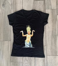 Women V-neck Apsara Tee