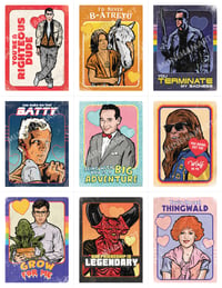 Classic 80s Movies Valentine's Day Card Pack (2020)